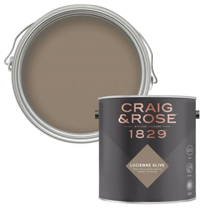Craig & Rose 1829 Paint - Lucienne Olive 1