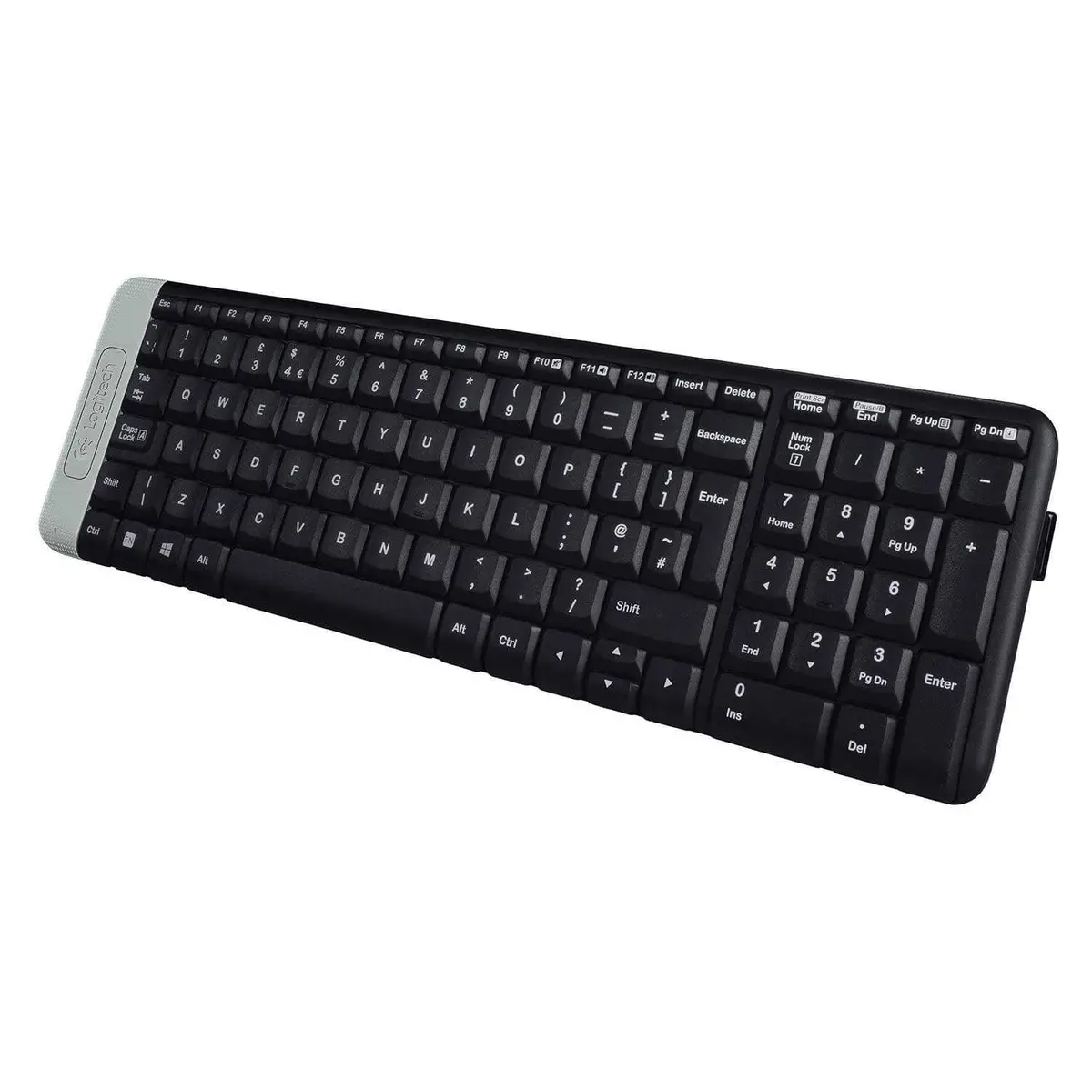 Logitech K230 Compact Wireless Keyboard For Windows- Black 1
