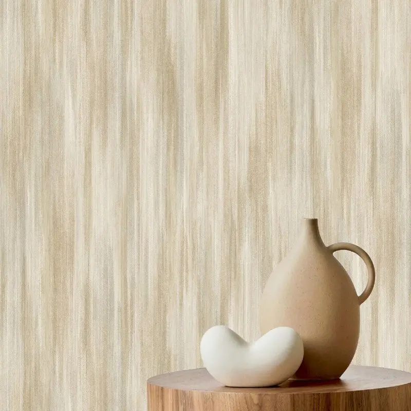 Crown Sahara Plain Wallpaper - Natural 1