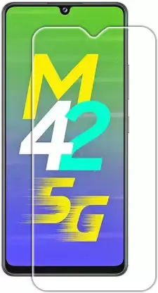 Dealsplant Premium Quality Super D Full Temper Glass For Samsung Galaxy M42 5G 1