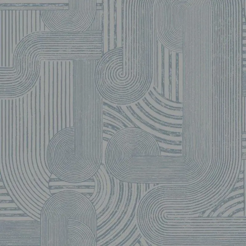 Macrame Geometric Metallic Wallpaper 1