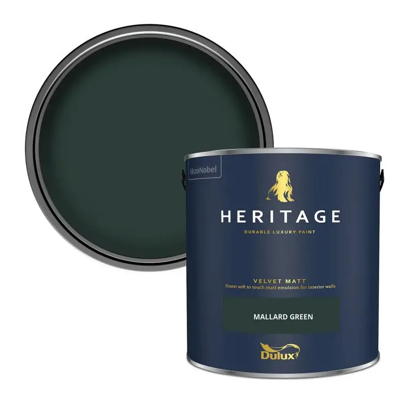 Dulux Heritage Mallard Green - Matt Emulsion 2