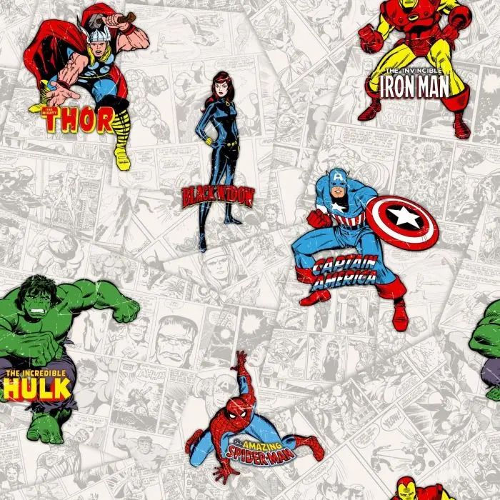Marvel Comic Superheroes Wallpaper Multi 1