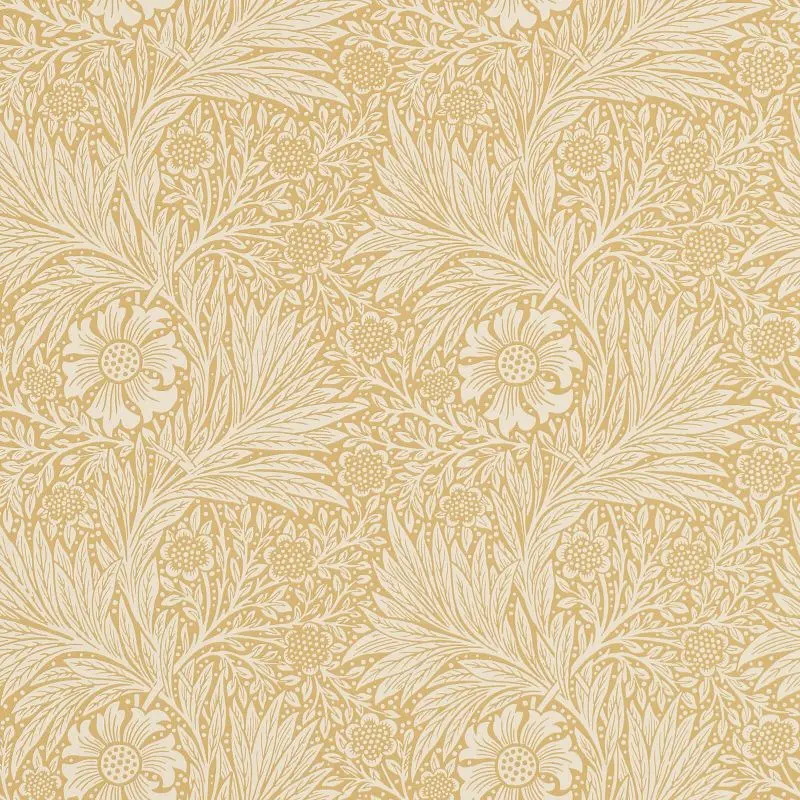Morris & Co Marigold Wallpaper - Cowslip Sample 1