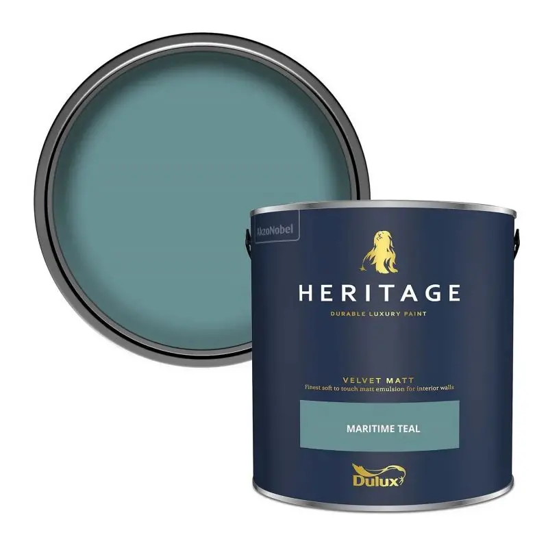 Dulux Heritage Matt Emulsion - Maritime Teal 2