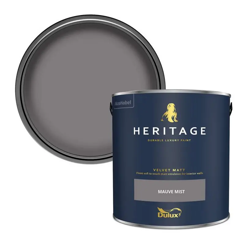 Dulux Heritage Matt Emulsion - Mauve Mist 2