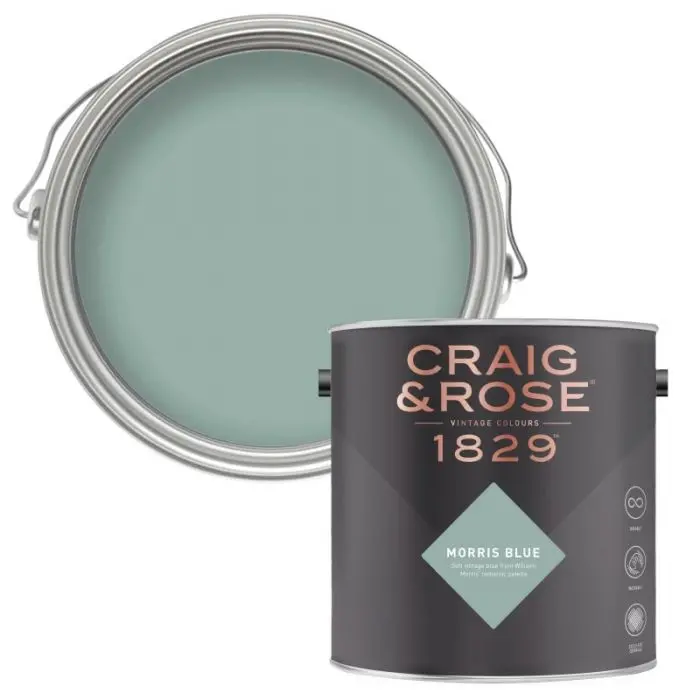 Craig & Rose 1829 Paint - Morris Blue 1