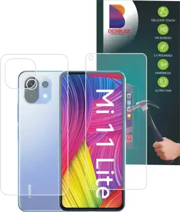 Dealsplant Premium Quality Super D Full Temper Glass For Mi 11 Lite 1