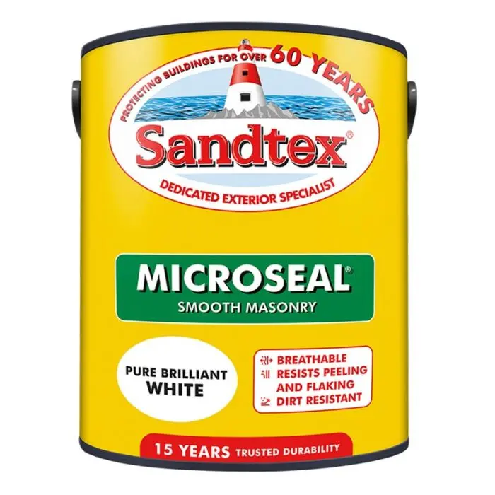 Sandtex Microseal Smooth Masonry Paint 1