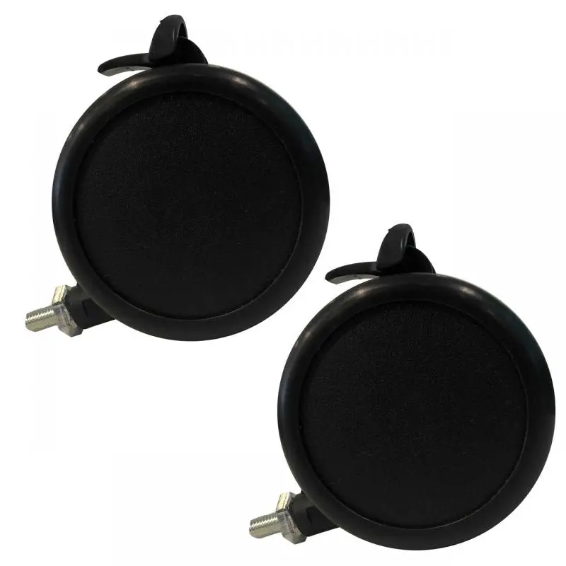 Mirka 90Mm Front Wheels With Break For Dust Extractor 1230 (2 Pack) 1