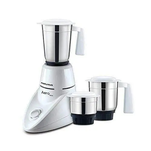 Morphy Richards Aero 500-Watt Mixer Grinder With 3 Jars (White) 1