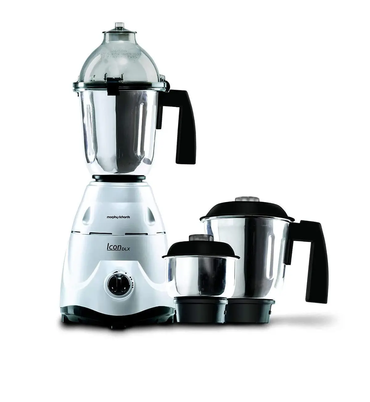 Morphy Richards Icon Dlx 750-Watt Mixer Grinder With 3 Jars (Silver) 1