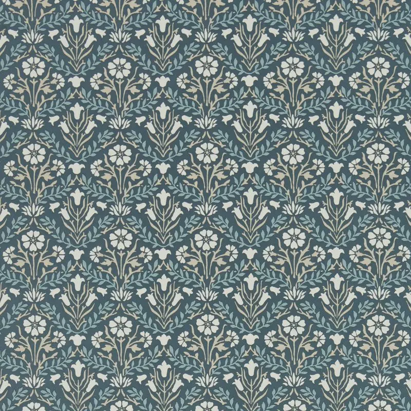 Morris & Co Bellflowers Wallpaper 1