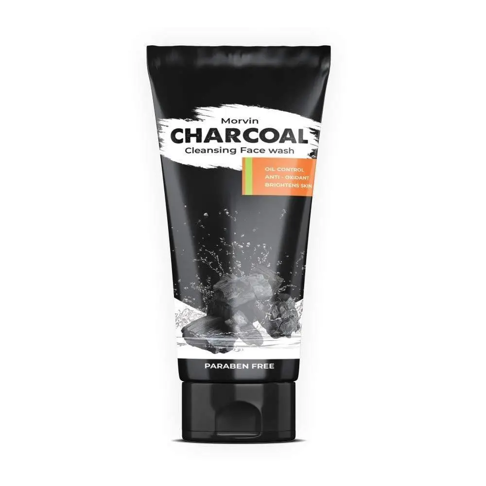 Morvin Charcoal Cleansing Face Wash 1