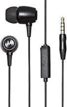 Motorola Metal Wired Sports Earphones (Black) 1