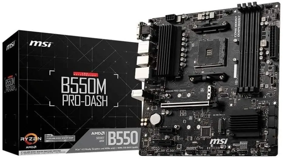 Msi B550m Pro-Dash Motherboard 1