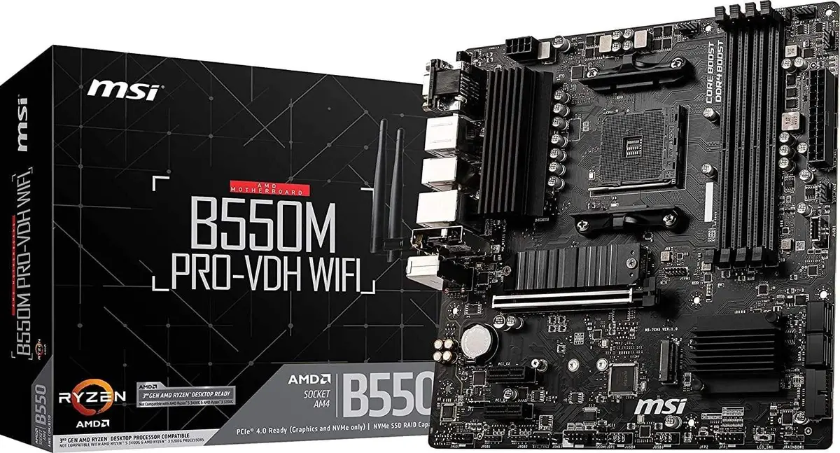 Msi B550m Pro-Vdh Wifi Proseries Motherboard 1