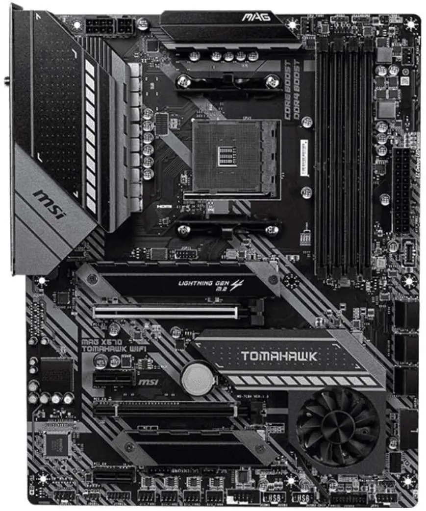 Msi Mag X570 Tomahawk Wifi Motherboard 1