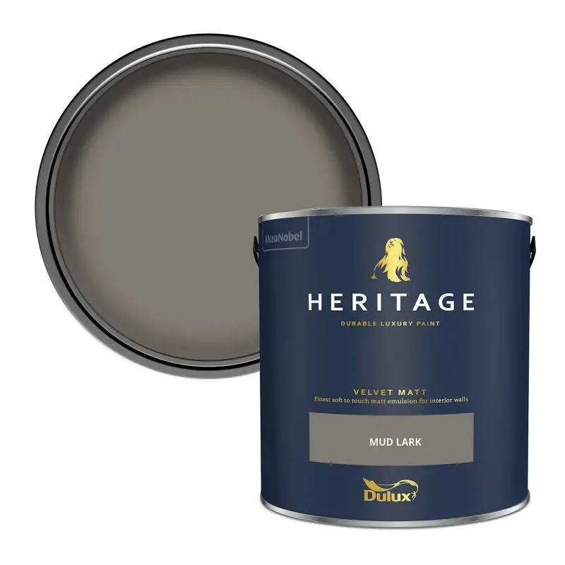 Dulux Heritage Matt Emulsion - Mud Lark 2