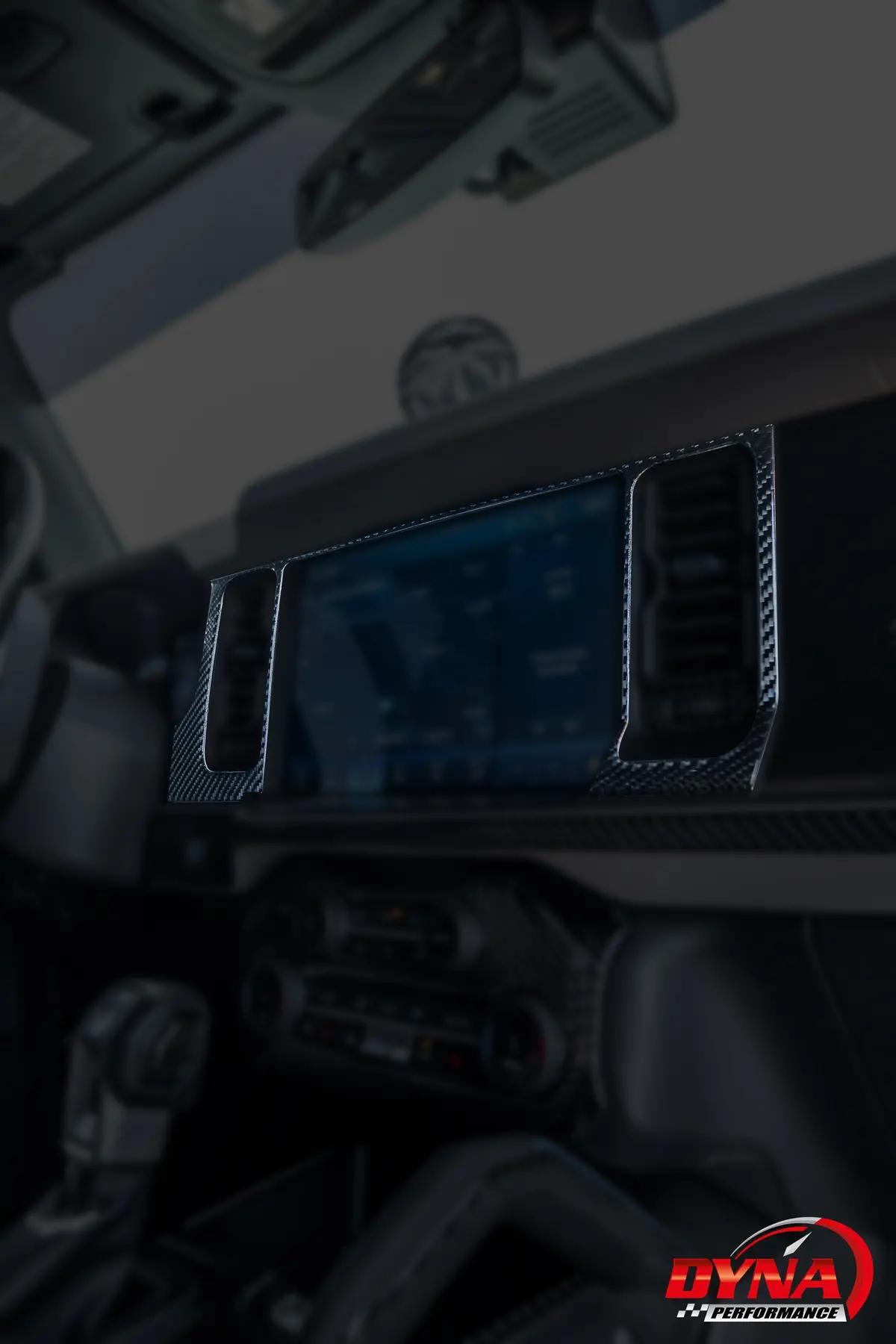 Dynacarbon™️ Carbon Multimedia Screen For Ford Bronco 2021-2024 1