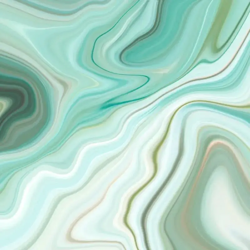 Origin Marbled Ink Wall Mural Emerald 1