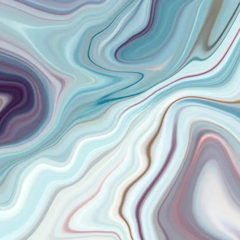 Origin Marbled Ink Wall Mural Soft Teal 1