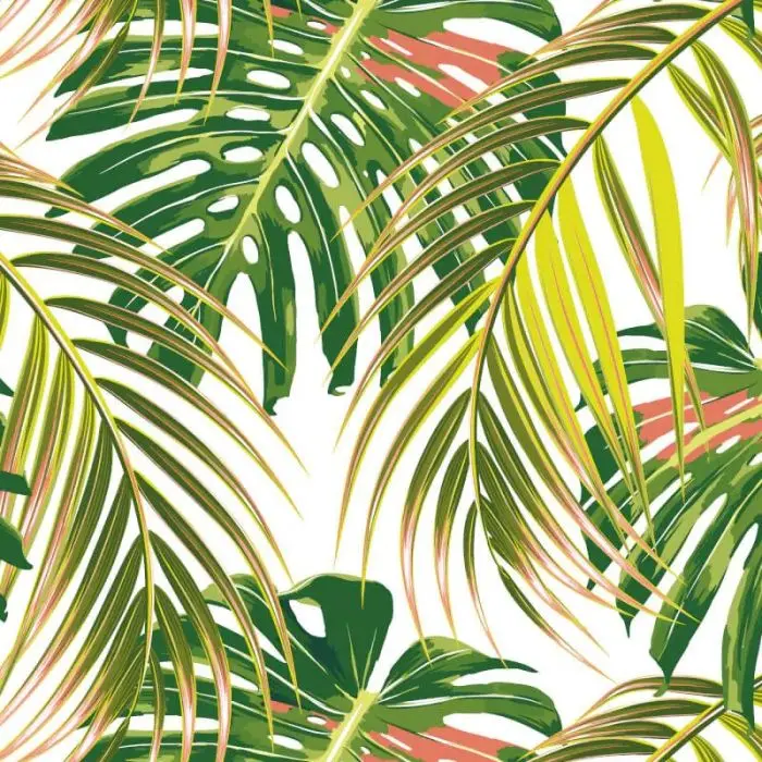 Origin Tropical Leaves Wall Mural Citrus 2