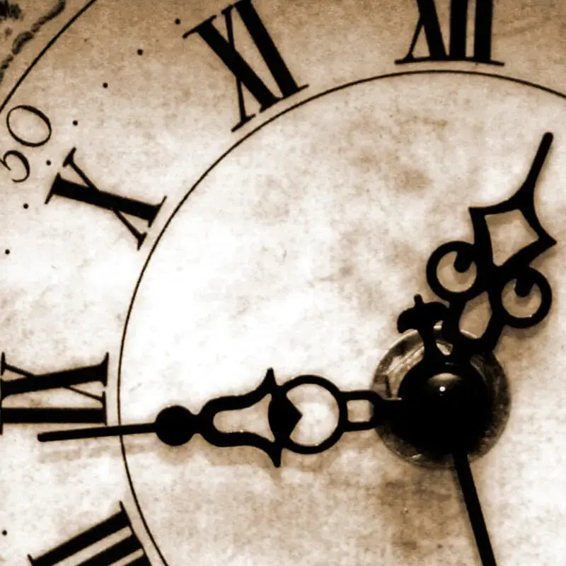 Origin Timepiece Wall Mural Sepia 1