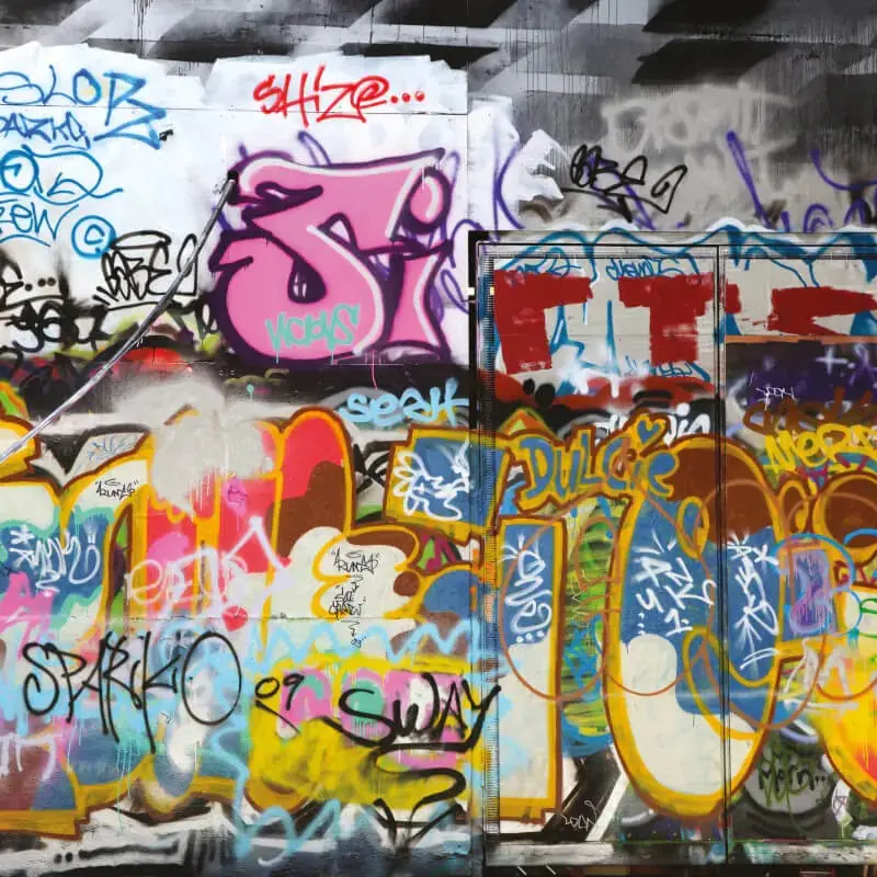Origin Urban Graffiti Wall Mural Multi 1
