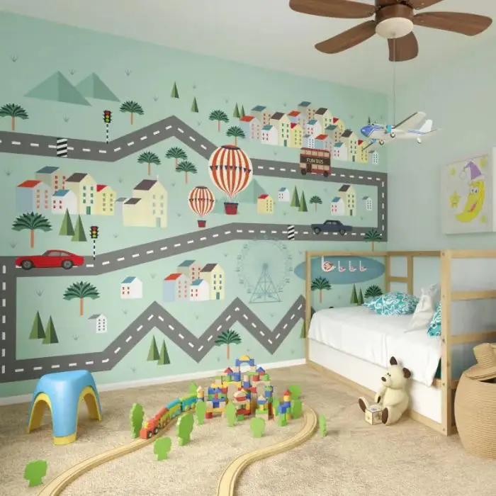 Origin Mini Adventure Wall Mural Multi 2