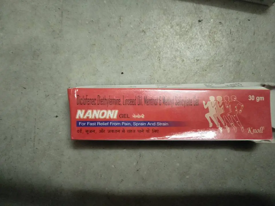 Knoll Nanini 30G Pain Relief Gel 1