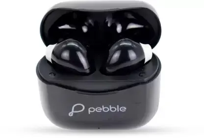 Pebble Neo Buds Ptwe06 Wireless Earphones White Bluetooth Headset  (Black, True Wireless) 1