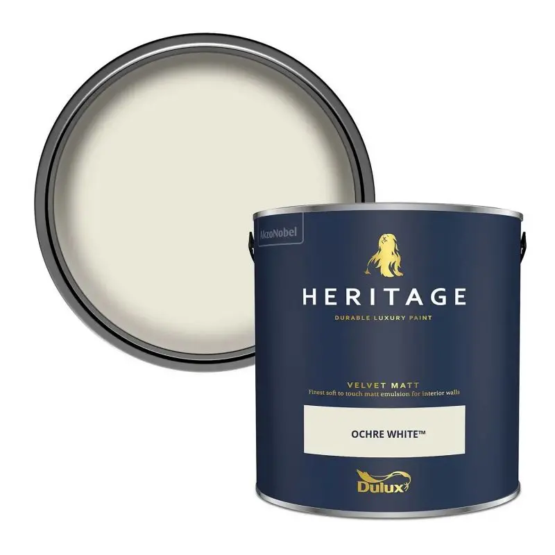 Dulux Heritage Matt Emulsion - Ochre White 2