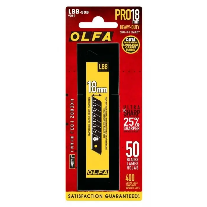 Olfa Spare Blades Lbb-50B (Pack Of 50) 1