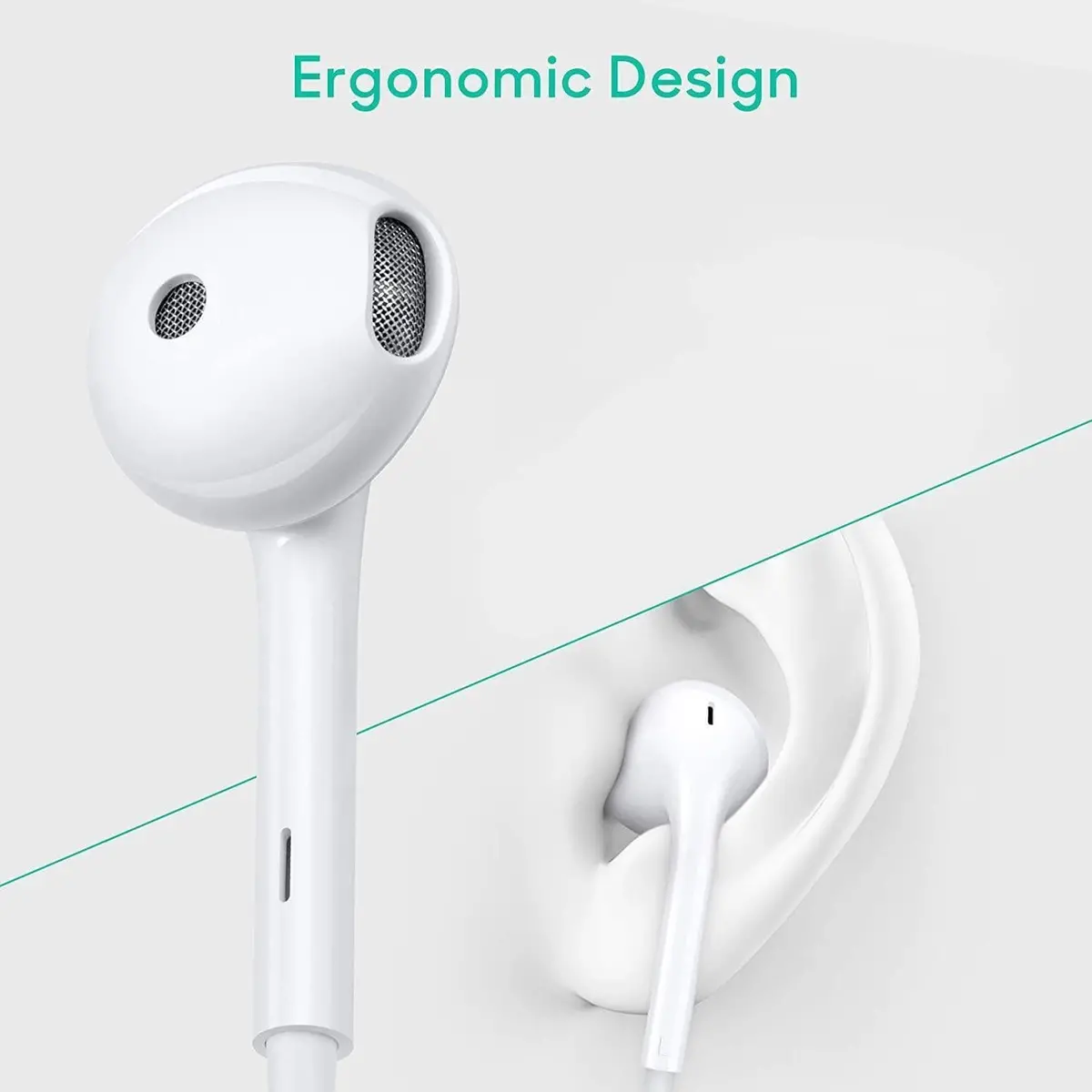 Oppo Mh319 Deep Bass Wired Earphone With Mic (Original, Imported) 2