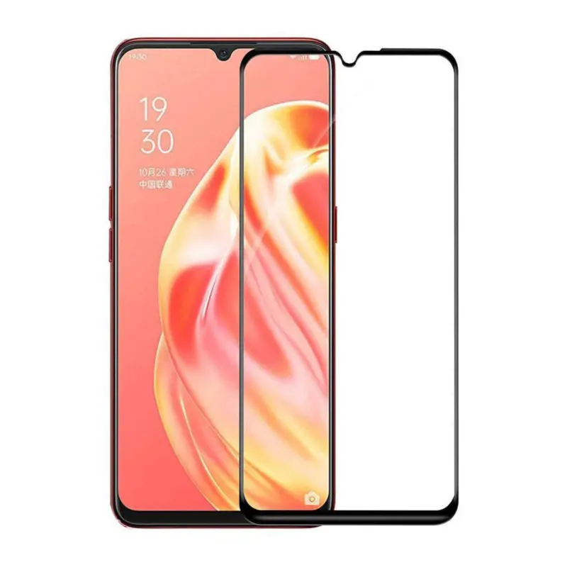 Dealsplant Premium Quality Super D Full Temper Glass For Oppo F15 1