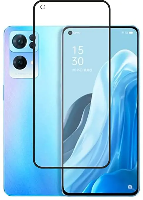 Dealsplant Premium Quality Super D Full Temper Glass For Oppo Reno 7 Pro 5G 1