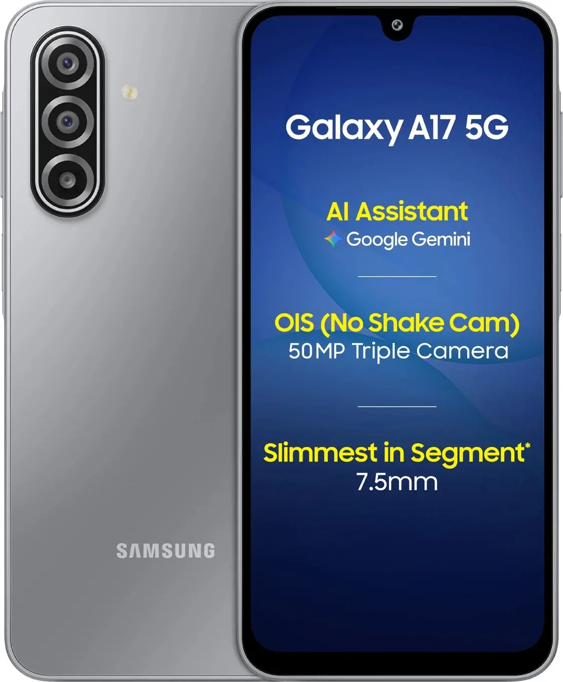 Samsung Galaxy A17 5G Grey 1