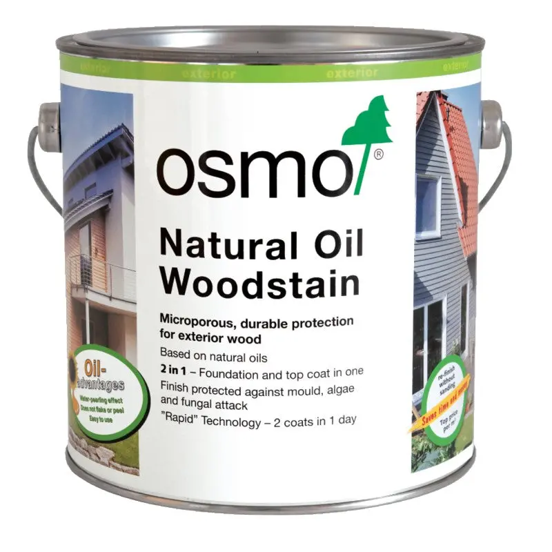 Osmo Natural Oil Woodstain - Satin Finish 1