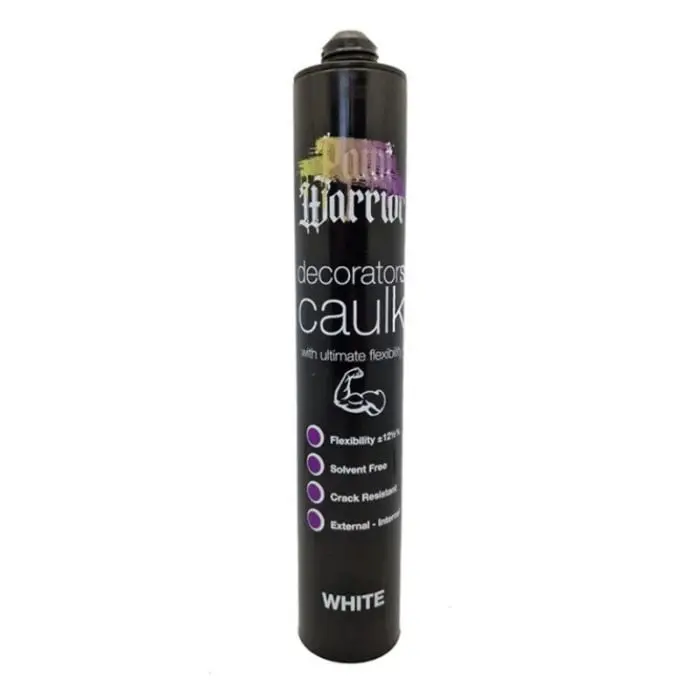 Paint Warrior Flexible Decorators Caulk - White 380Ml 1