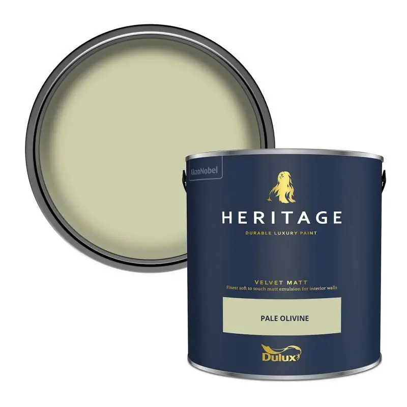 Dulux Heritage Matt Emulsion - Pale Olivine 2