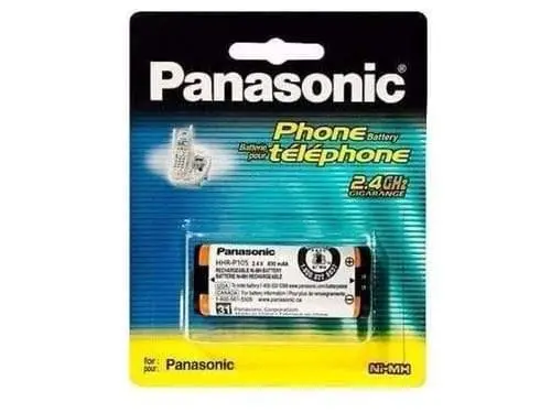 Panasonic Rechargeable Hhr-P107 3.6V 650Mah Ni-Mh Battery For Panasonic Cordless Phone (650 Mah) 2