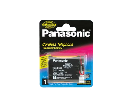 Panasonic Ni-Mh Cordless Phone Battery Hhr-P501e/1B 1
