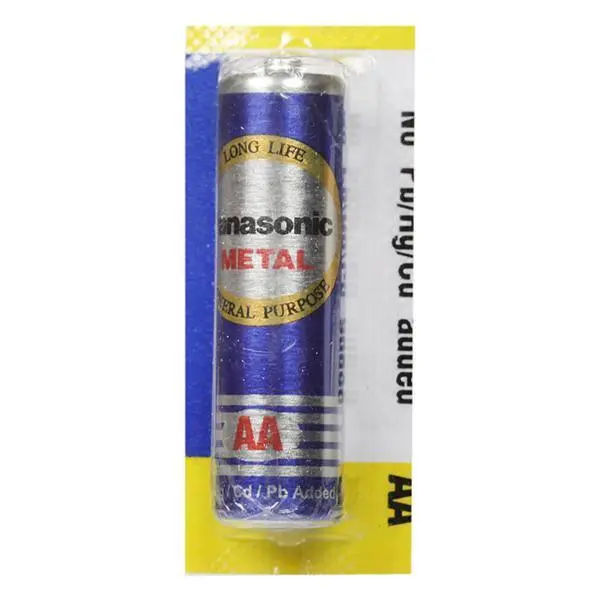 Panasonic Metal Aa Batteries (Pack Of 10) 1