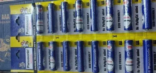 Panasonic Metal Aaa Batteries, (Pack Of 10) 1