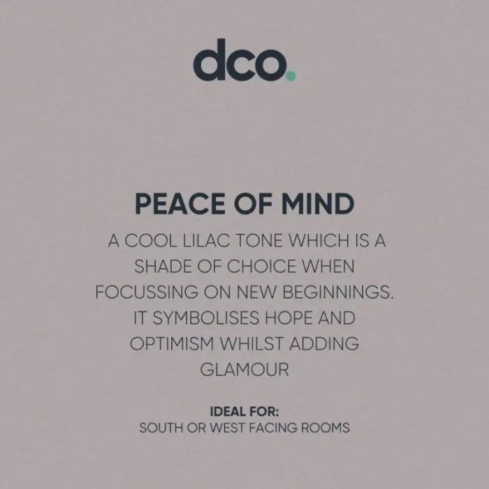 Dco Colour Of The Year - Peace Of Mind 3