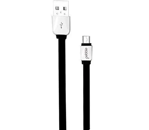 Pebble Micro Flat Usb Charging And Data Cable Pucm30 1