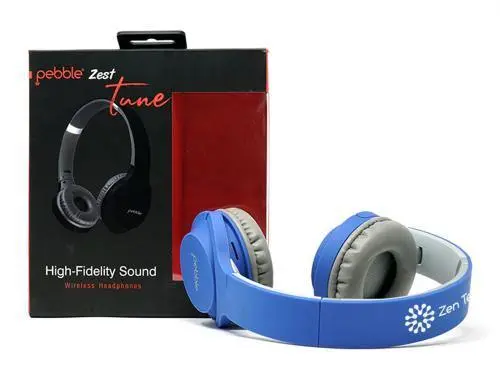 Pebble Zest Tune Bluetooth Headphones 1