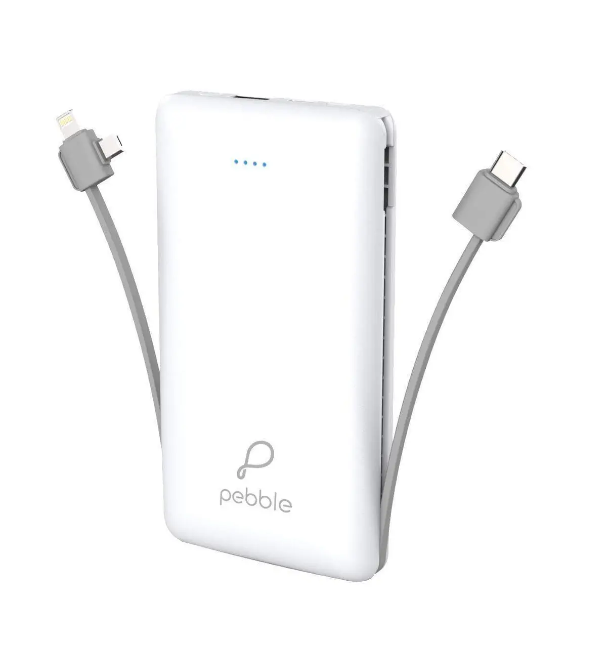 Pebble Ace+ Max 20000 Mah Power Bank With In-Built Micro, Type-C & Lightning Cables And Fast Charging 2