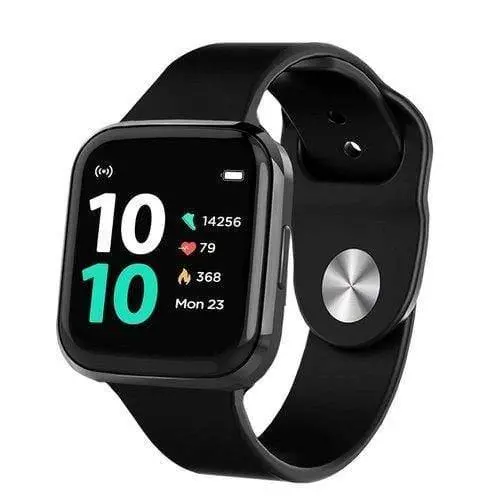Pebble Verse Pfb-03 Smart Watch With Fitness Tracker (Black/Silver) 1
